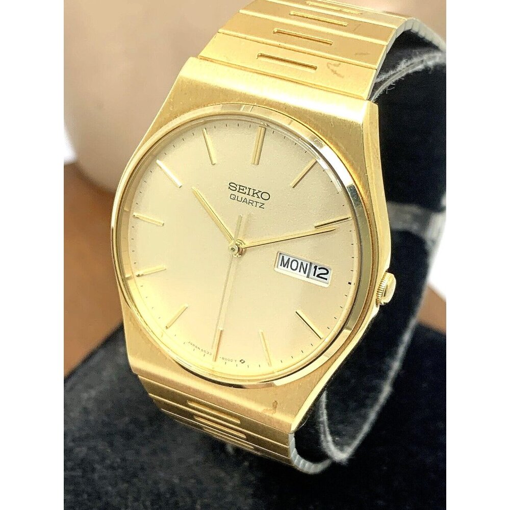 Seiko Gold Quartz Men's Watch